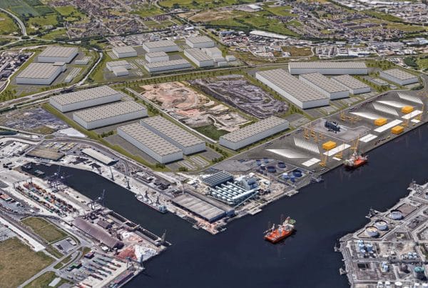 Teesside Freeport Aerial View