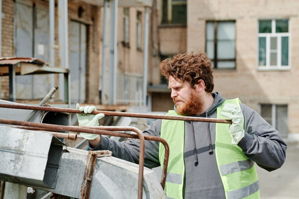 UK Worker fresh from a stay in his corporate housing.