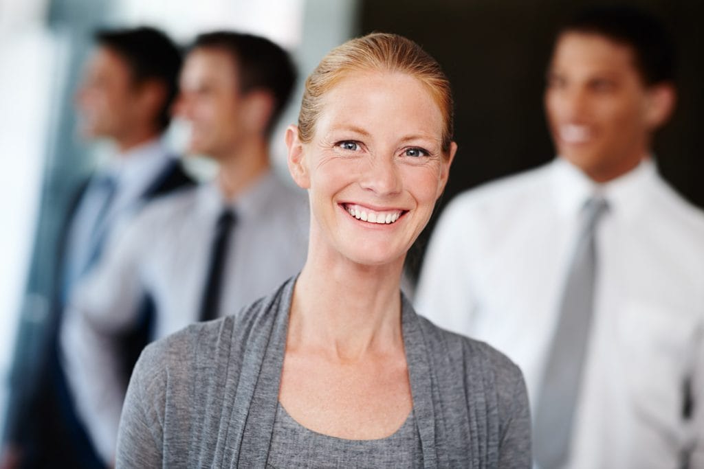 Working Away From Home - A happy, stress free worker